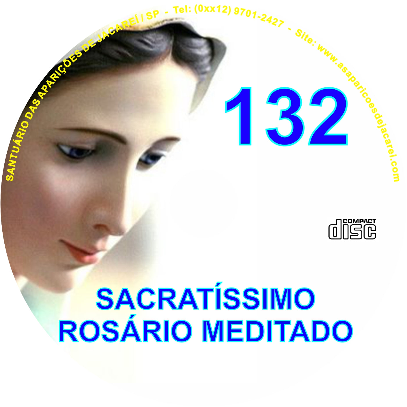 CD Rosário Meditado 132 CD Rosário Meditado 132
